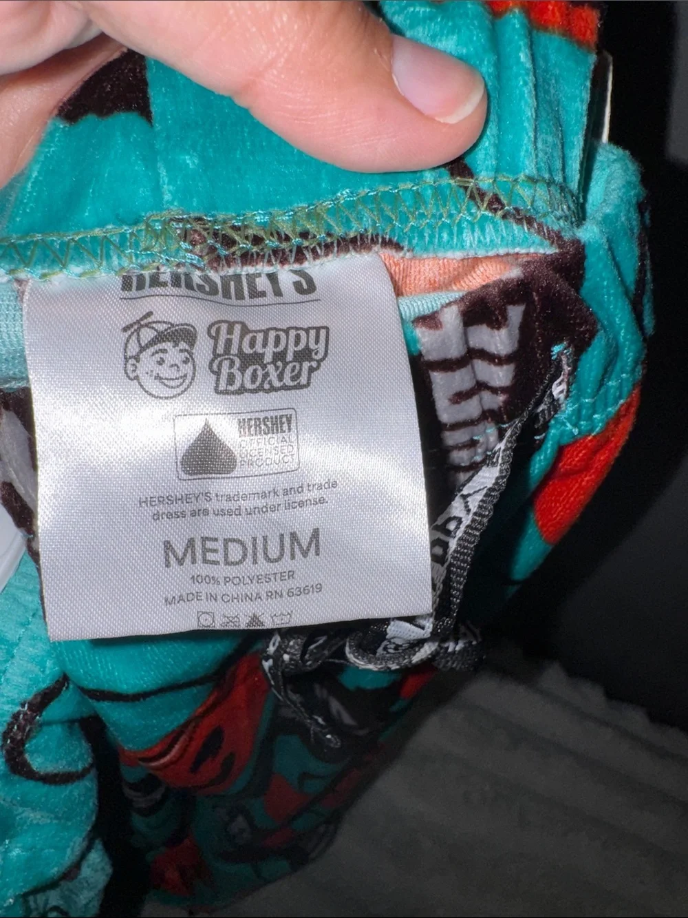 Hershey's Women's Teal Halloween Pumpkin Lounge Pajama Pants